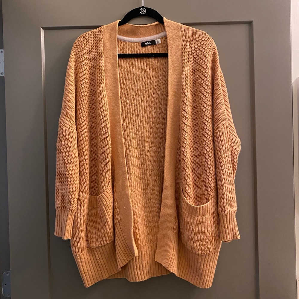 BDG burnt orange cardigan